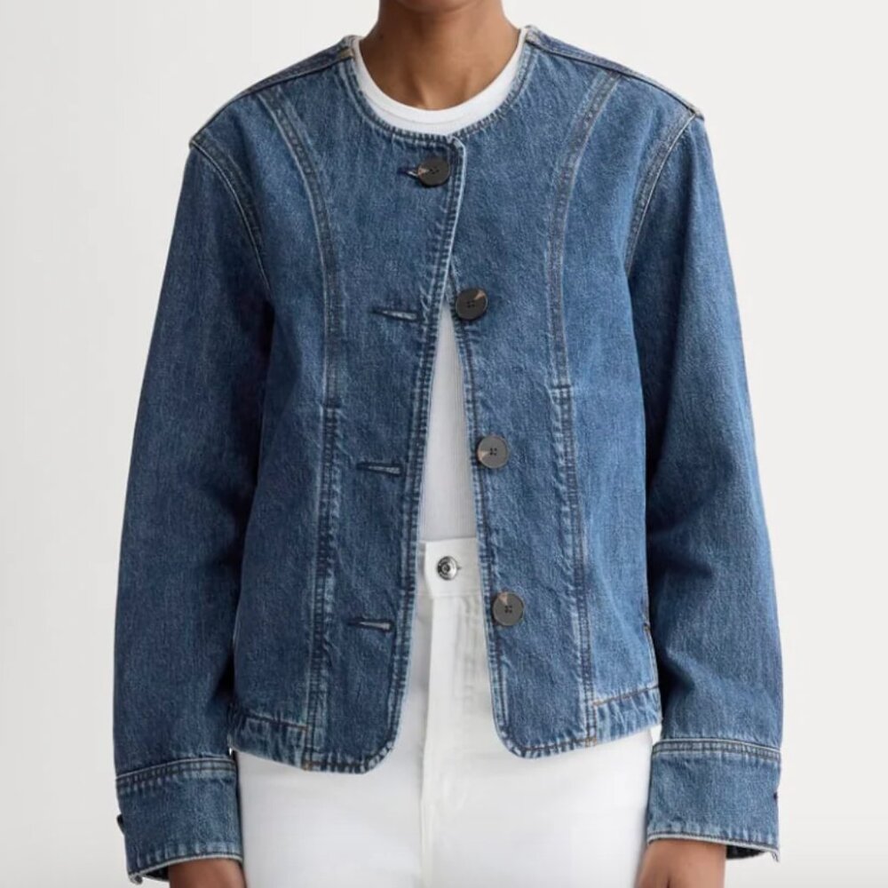 Everlane Denim Barrel Jacket XXS
